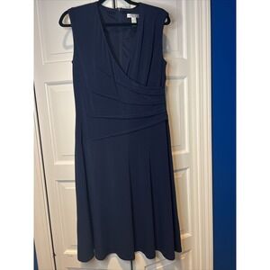 Maggie London Navy Dress Size 8
